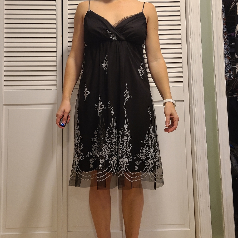 ⭐️3/$14 Black Beaded Dress